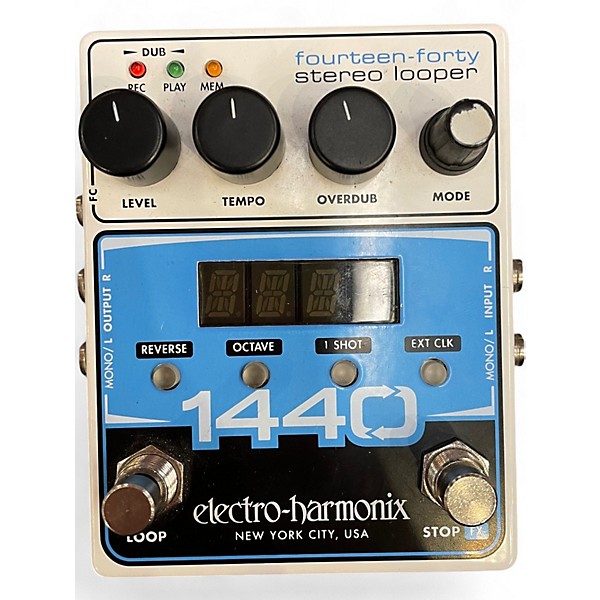 Used Electro-Harmonix 1440 STEREO LOOPER Pedal