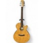 Used Mitchell MX400 quilted ash burl natural Acoustic Electric Guitar thumbnail