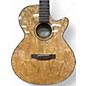 Used Mitchell MX400 quilted ash burl natural Acoustic Electric Guitar