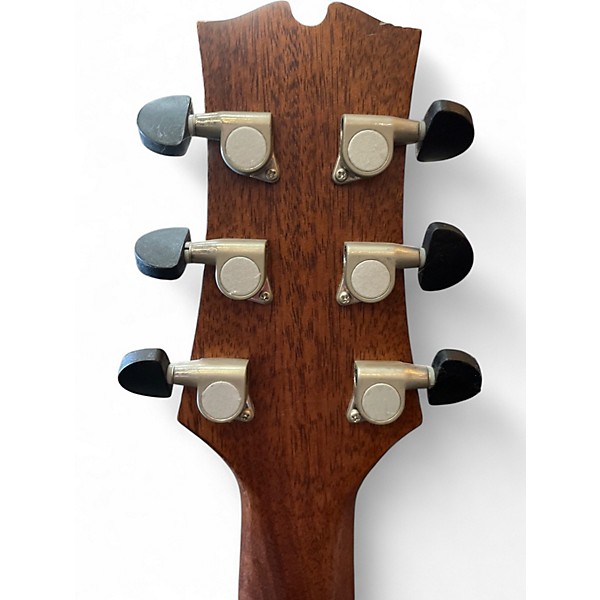 Used Mitchell MX400 quilted ash burl natural Acoustic Electric Guitar