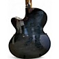 Used Mitchell MX430 Midnight Black Edge Burst Acoustic Electric Guitar