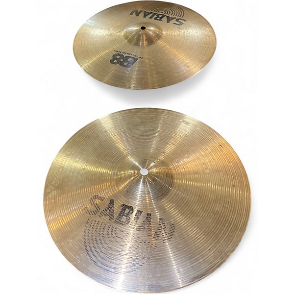 Used SABIAN 14in B8X Pair Cymbal
