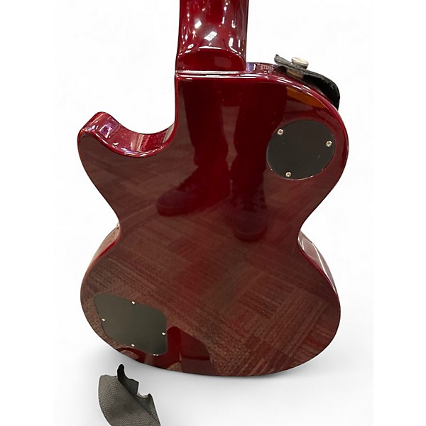 Used Epiphone Les Paul Studio Crimson Red Trans Solid Body Electric Guitar