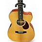 Used Eastman E1OMCE Natural Acoustic Electric Guitar