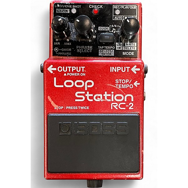 Used BOSS RC2 Loop Station Pedal