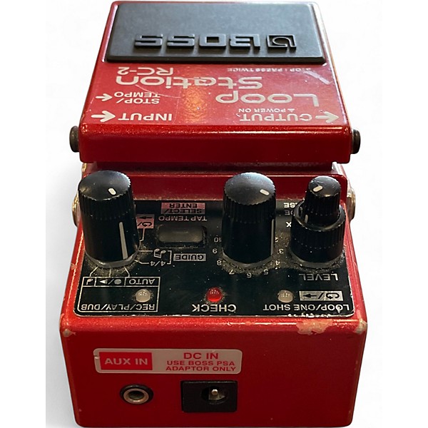 Used BOSS RC2 Loop Station Pedal
