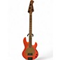 Used Sterling by Music Man Pete Wentz Artist Series StingRay Fiesta Red Electric Bass Guitar