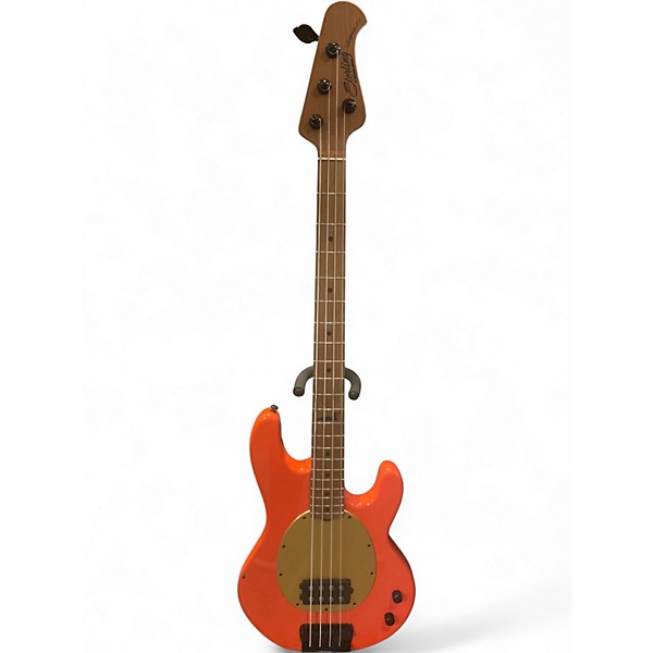 Used Sterling by Music Man Pete Wentz Artist Series StingRay Fiesta Red Electric Bass Guitar