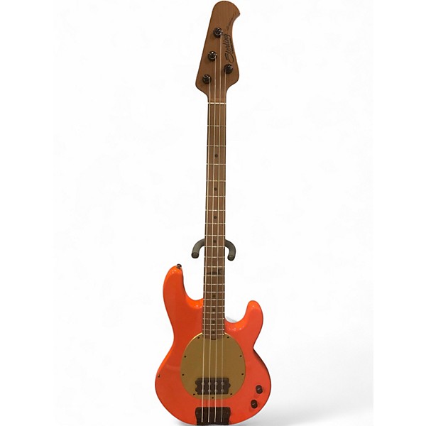 Used Sterling by Music Man Pete Wentz Artist Series StingRay Fiesta Red Electric Bass Guitar