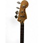 Used Squier Vintage Modified Jaguar Bass Black Electric Bass Guitar
