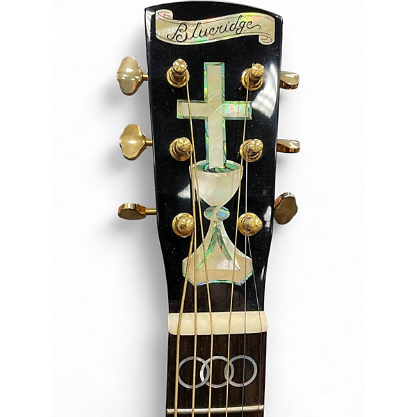 Used Blueridge BR343CE Contemporary Series 000 2 Tone Sunburst Acoustic Electric Guitar