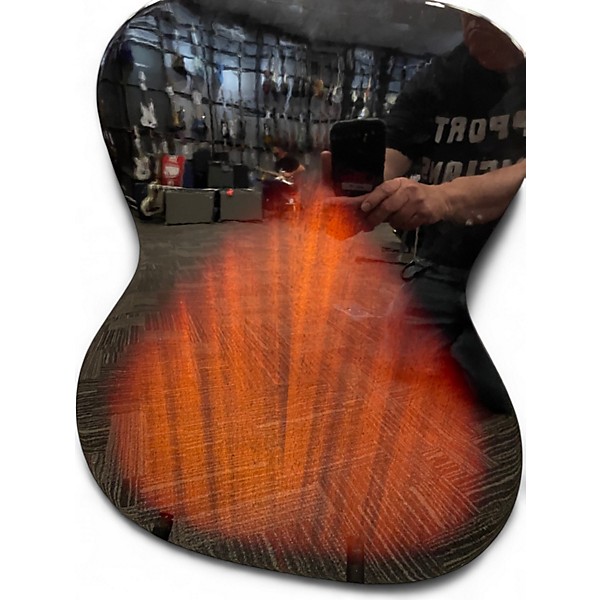 Used Blueridge BR343CE Contemporary Series 000 2 Tone Sunburst Acoustic Electric Guitar