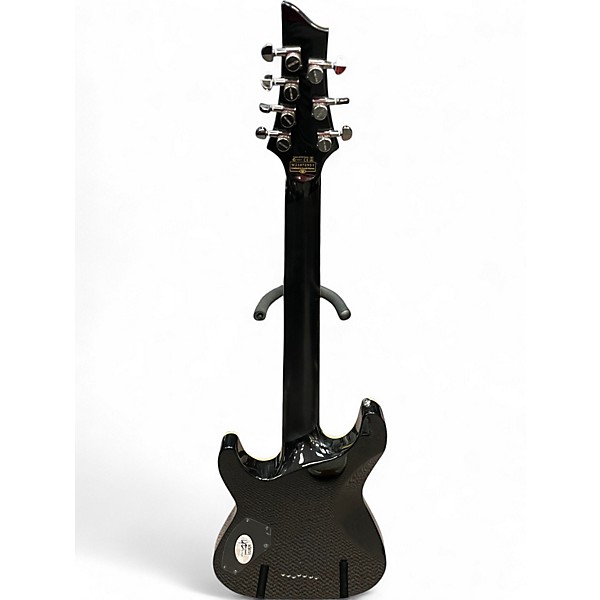 Used Schecter Guitar Research C7 Blackjack GLOSS BLACK Solid Body Electric Guitar