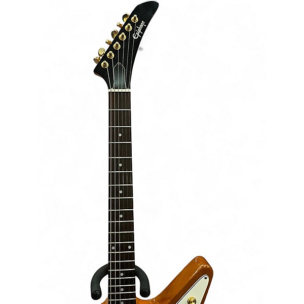 Used Epiphone Korina 1958 Explorer Natural Solid Body Electric Guitar