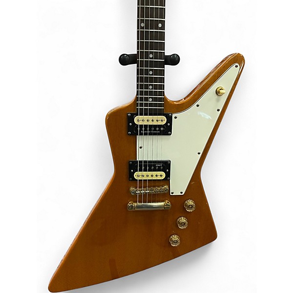 Used Epiphone Korina 1958 Explorer Natural Solid Body Electric Guitar