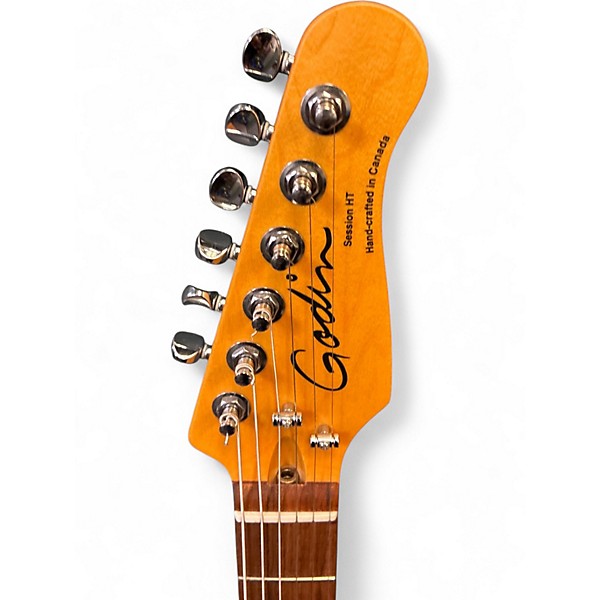 Used Godin SESSION HT Black Solid Body Electric Guitar