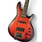 Used Schecter Guitar Research C4 Custom Trans Crimson Red Electric Bass Guitar thumbnail