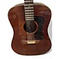 Vintage 1970s Guild D25 Mahogany Acoustic Guitar