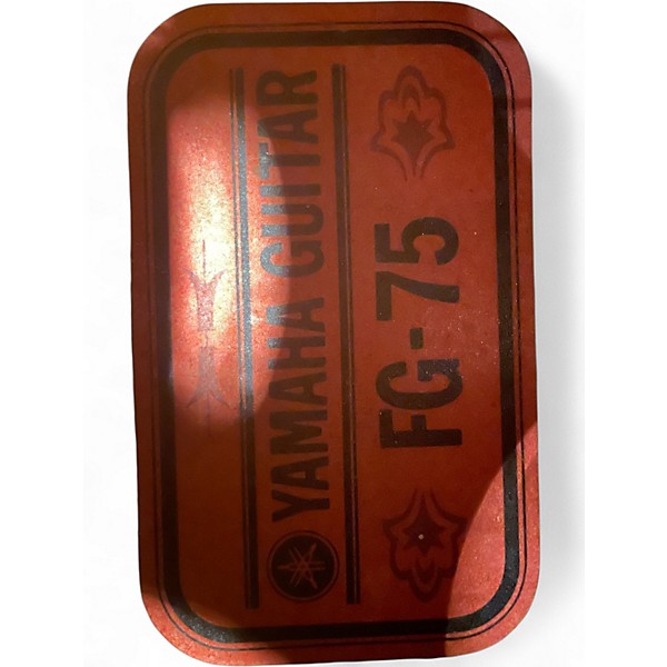 Used 1960s Yamaha FG75 NATURAL Acoustic Guitar