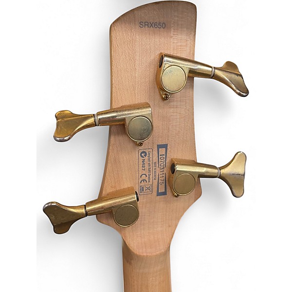 Used Ibanez SRX650 Natural Electric Bass Guitar