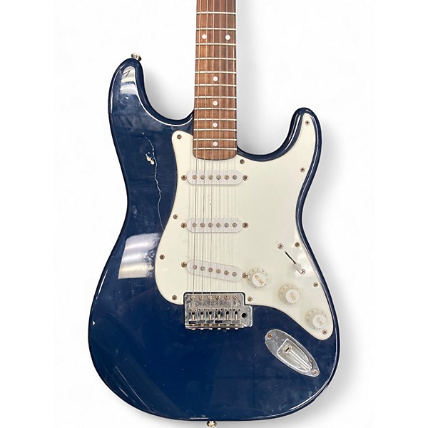 Used Squier Affinity Stratocaster Blue Solid Body Electric Guitar
