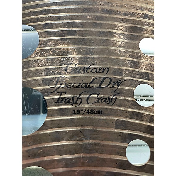 Used Zildjian 19in K Custom Special Dry Trash Crash Cymbal