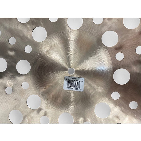 Used Zildjian 19in K Custom Special Dry Trash Crash Cymbal