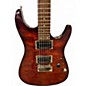 Used 2005 Fender Showmaster Trans Amber Solid Body Electric Guitar