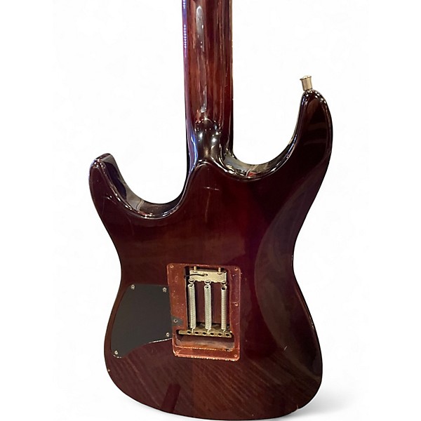 Used 2005 Fender Showmaster Trans Amber Solid Body Electric Guitar
