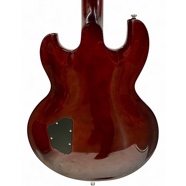 Used Imperial DBZ DIAMOND Trans Orange Solid Body Electric Guitar