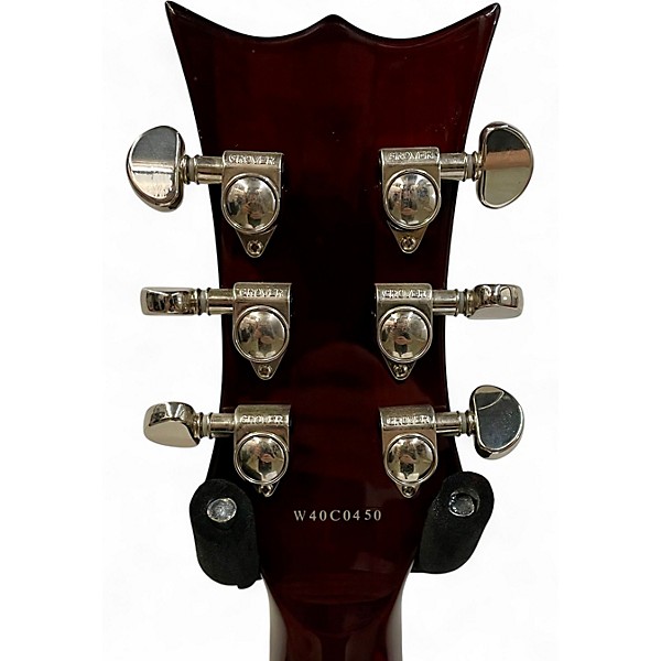 Used Imperial DBZ DIAMOND Trans Orange Solid Body Electric Guitar