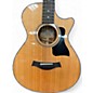 Used Taylor 352ce V-Class 12-Fret Grand Concert Natural 12 String Acoustic Electric Guitar thumbnail