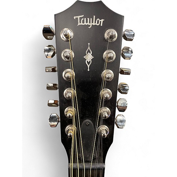 Used Taylor 352ce V-Class 12-Fret Grand Concert Natural 12 String Acoustic Electric Guitar