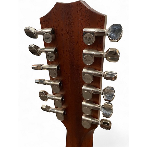 Used Taylor 352ce V-Class 12-Fret Grand Concert Natural 12 String Acoustic Electric Guitar