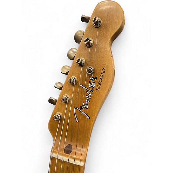 Used Fender Custom Shop Limited-edition Tomatillo Tele Journeyman Relic Tomatillo Green Solid Body Electric Guitar