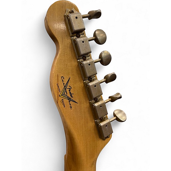 Used Fender Custom Shop Limited-edition Tomatillo Tele Journeyman Relic Tomatillo Green Solid Body Electric Guitar