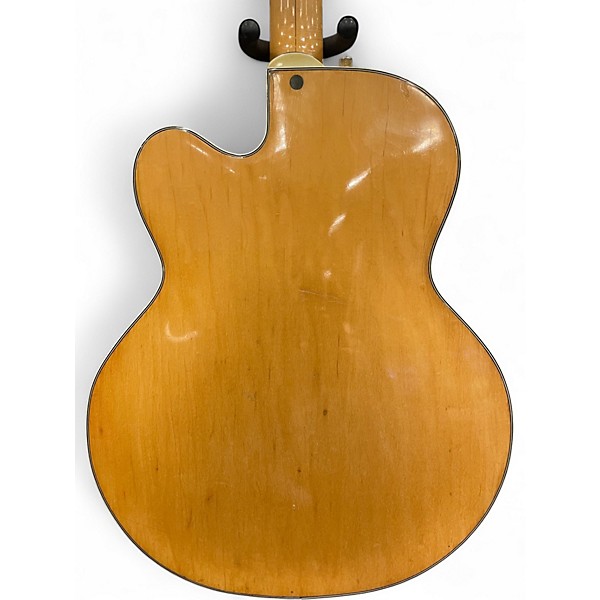Vintage 1963 Gretsch Guitars Country Club Model 6193 Antique Natural Hollow Body Electric Guitar