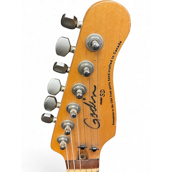 Used Godin SD FLAME TOP Solid Body Electric Guitar