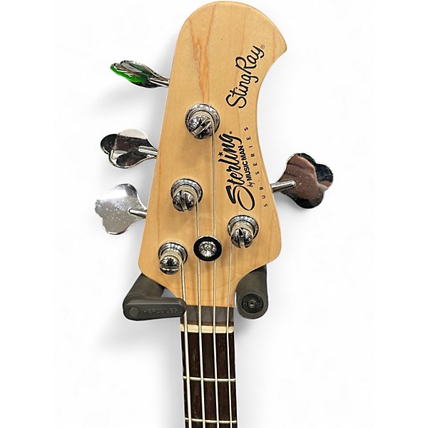 Used Sterling by Music Man Ray4 HH Blue Electric Bass Guitar