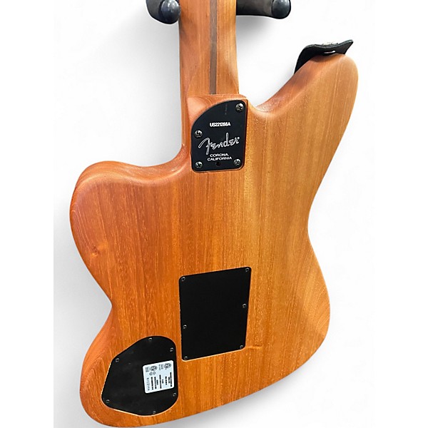 Used Fender American Acoustasonic Jazzmaster Natural Acoustic Electric Guitar