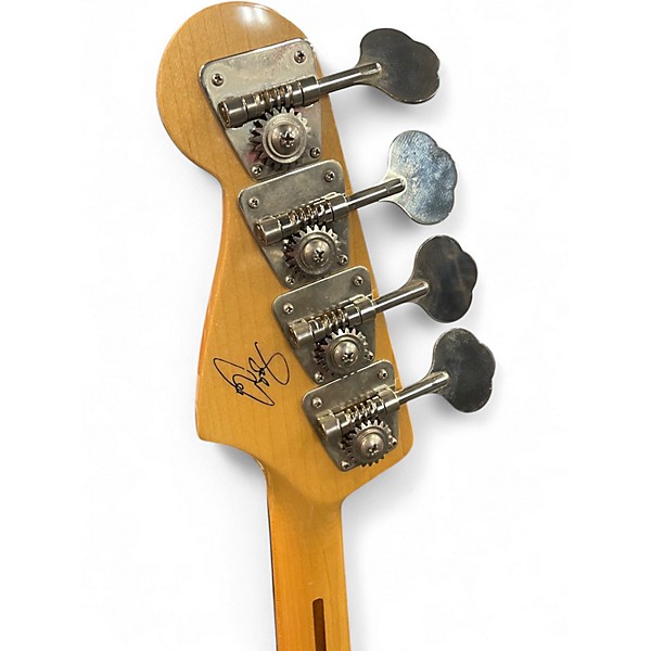 Used Fender Geddy Lee Signature Jazz Bass Black Electric Bass Guitar