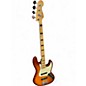 Used Fender American Elite Jazz Bass Tobacco Sunburst Electric Bass Guitar thumbnail