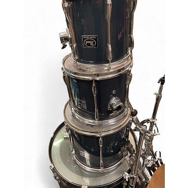 Used Pearl 4 Piece Export COBALT BLUE Drum Kit