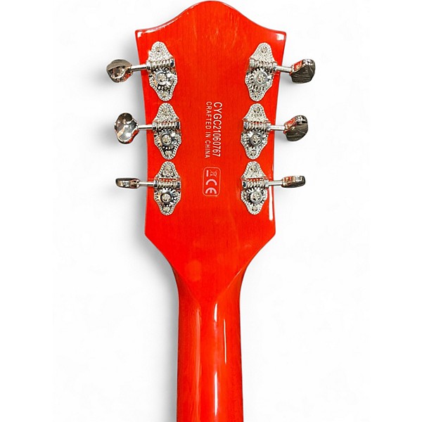 Used Gretsch Guitars G5427T Trans Orange Hollow Body Electric Guitar