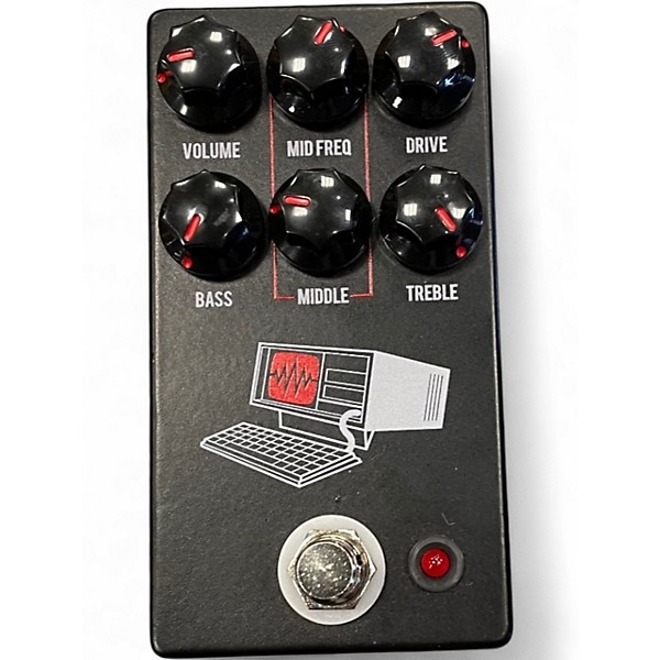 Used JHS Pedals Hard Drive Black Effect Pedal