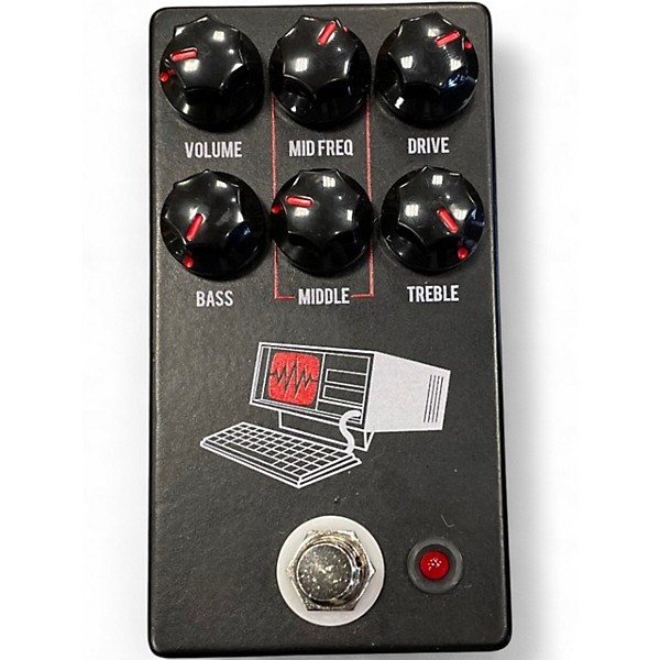 Used JHS Pedals Hard Drive Black Effect Pedal