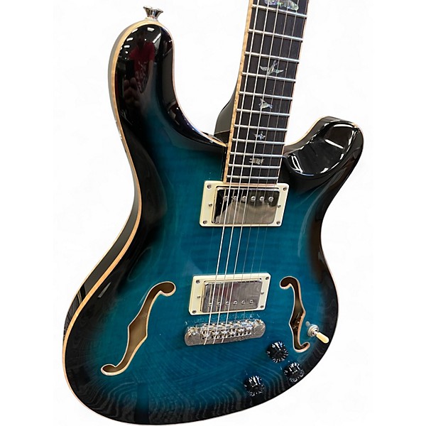 Used PRS SE HOLLOWBODY II PEACOCK BLUE Hollow Body Electric Guitar