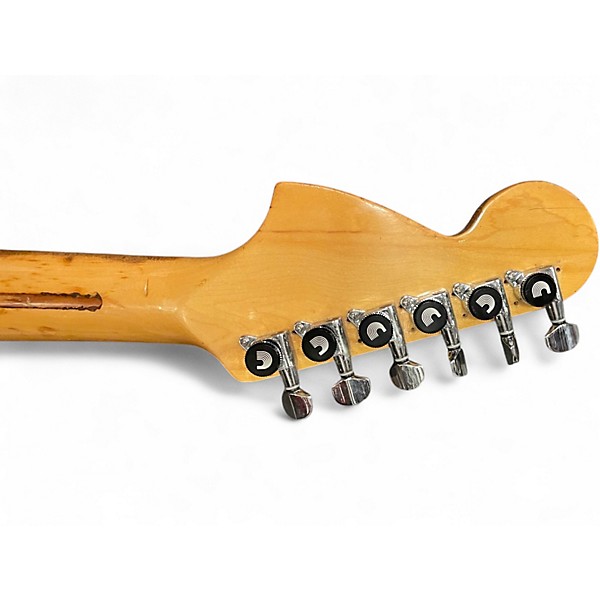 Used Univox Ripper Black Solid Body Electric Guitar