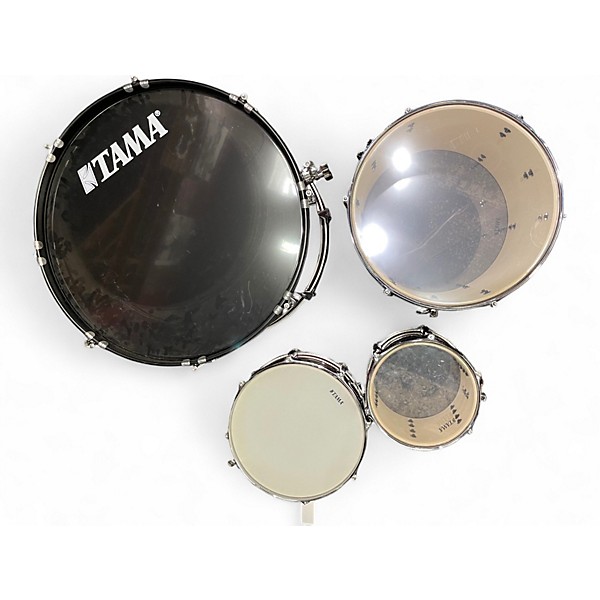 Used TAMA 4 Piece Imperialstar Crimson Red Trans Drum Kit