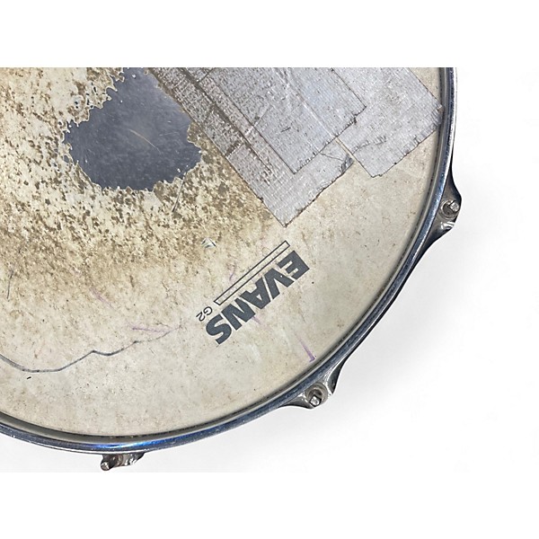 Used Ludwig 5.5X14.5 Supralite Snare Silver Drum